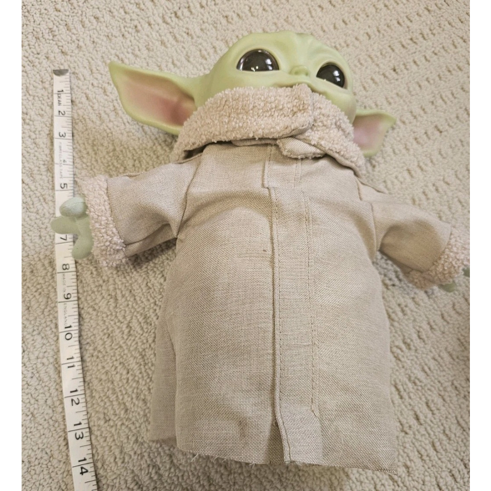 Mattel Star Wars Mandalorian The Child Baby Yoda Grogu Plush Toy Doll 11” Tall - Picture 5 of 10